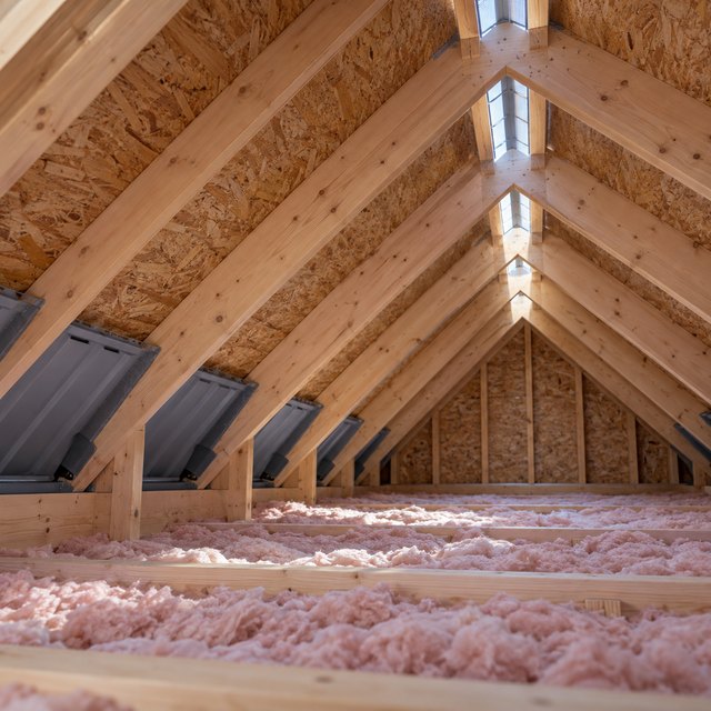Attic and Roof Ventilation example for a Saskatoon property
