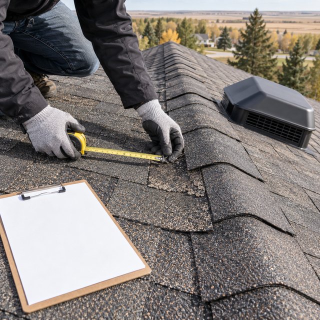 Roof Inspection example for a Saskatoon property
