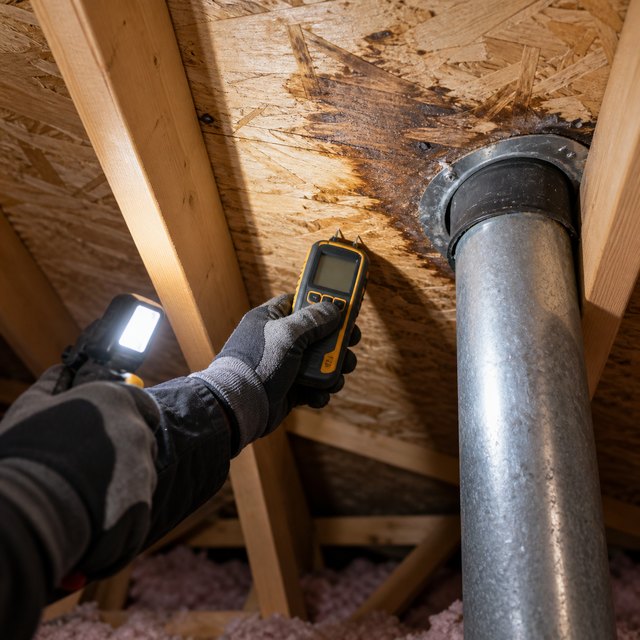 Roof Leak Repair example for a Saskatoon property